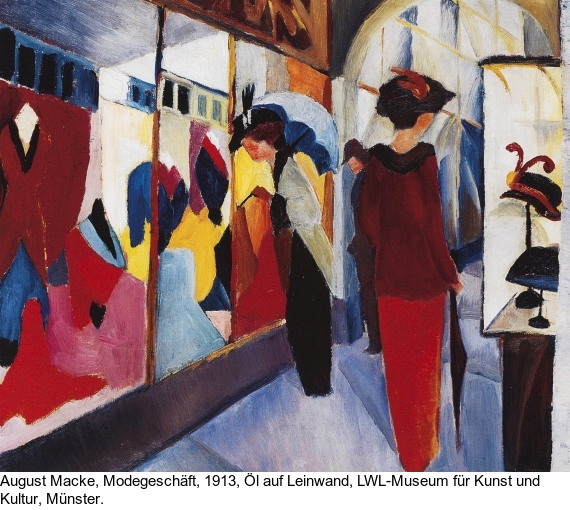 August Macke - Mädchen mit blauen Vögeln (Kind mit blauen Vögeln) - Altre immagini