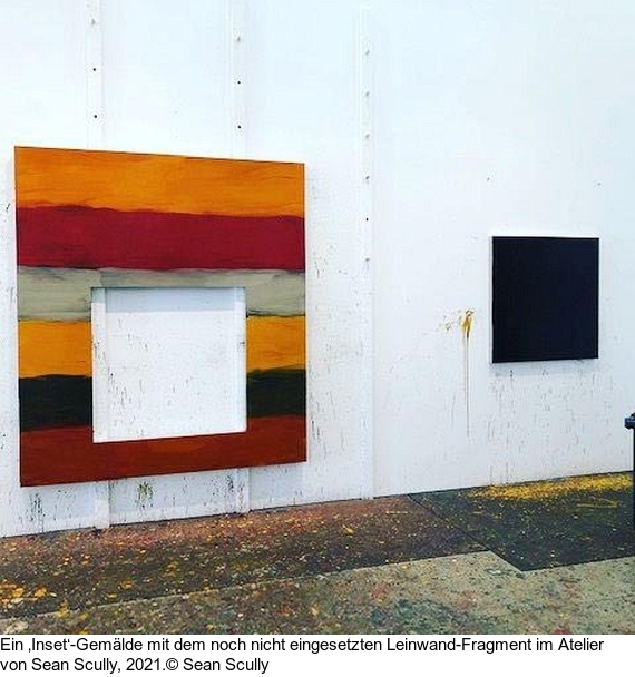 Sean Scully - Line Deep Red - Altre immagini