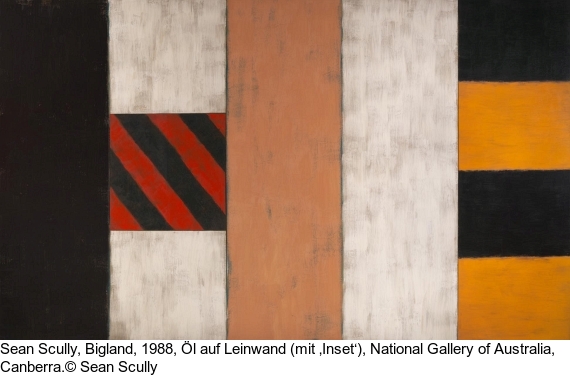 Sean Scully - Line Deep Red - Altre immagini