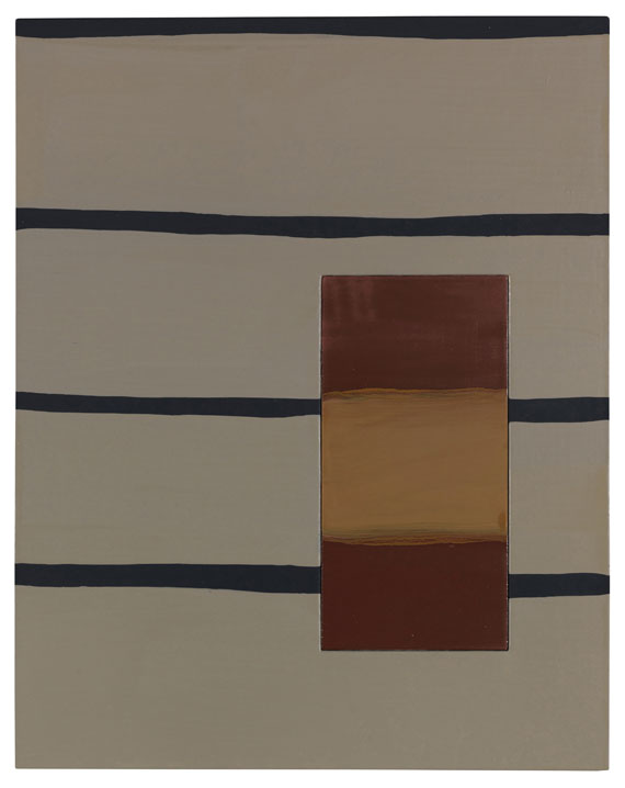 Sean Scully - Line Deep Red