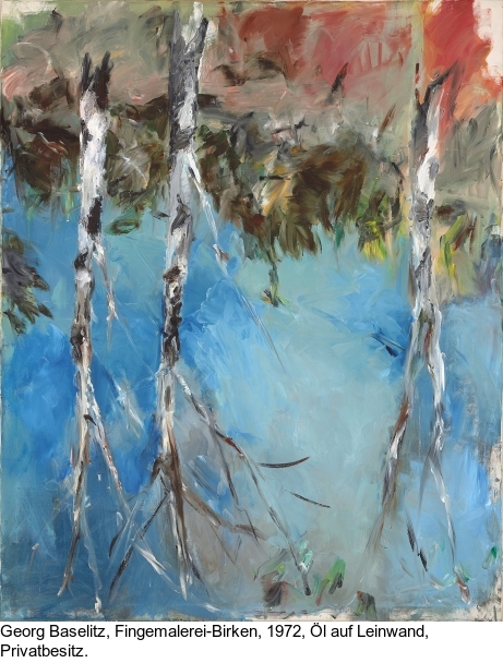 Georg Baselitz - Waldweg