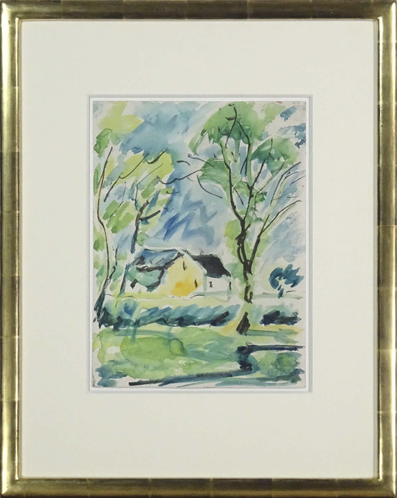 Erich Heckel - Gelbes Haus - Cornice