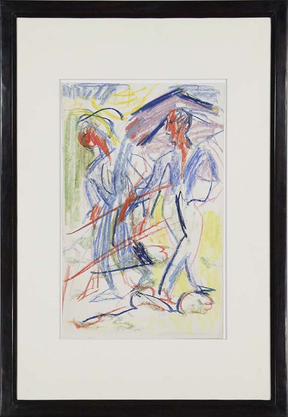 Ernst Ludwig Kirchner - Heuernte - Cornice