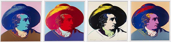 Andy Warhol - Goethe - Cornice