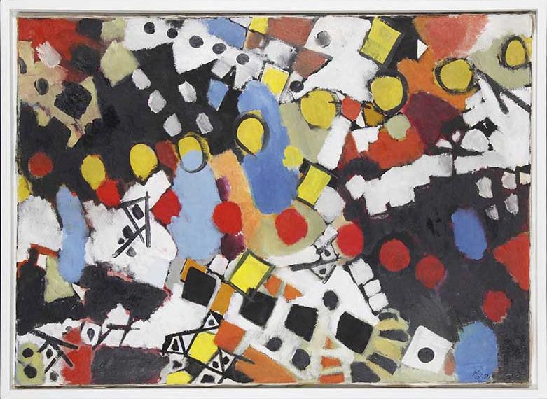 Ernst Wilhelm Nay - Chromatische Ketten - Cornice