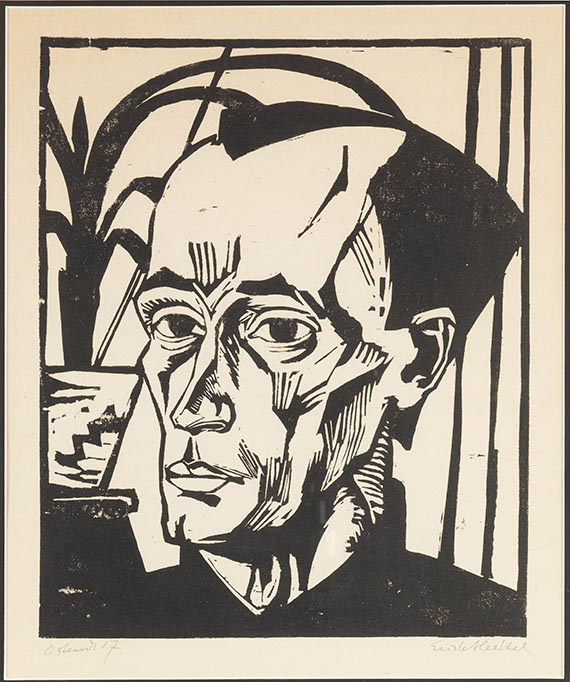 Erich Heckel - Bildnis E. H.