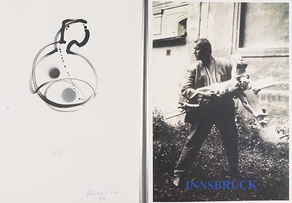 Martin Kippenberger - Herbert Fuchs, M. Kippenberger in Tirol mit mir (1988-1996). 10 Motive - Altre immagini