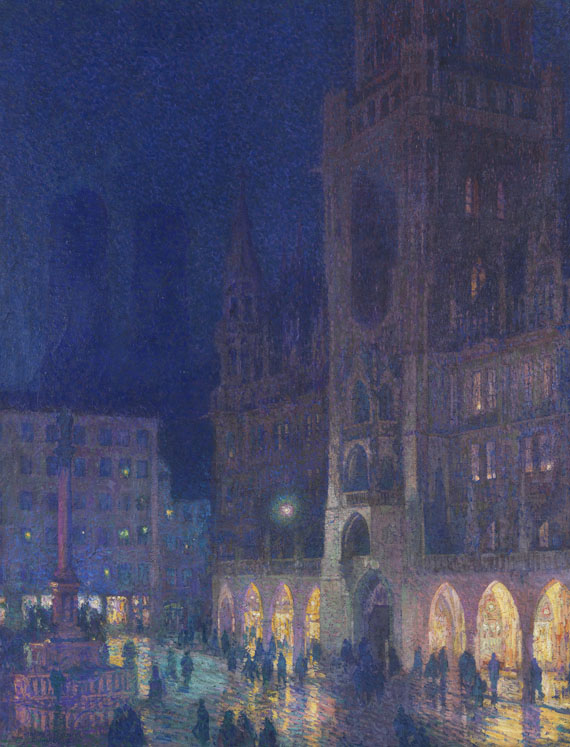 Charles Johann Palmié - München, Marienplatz