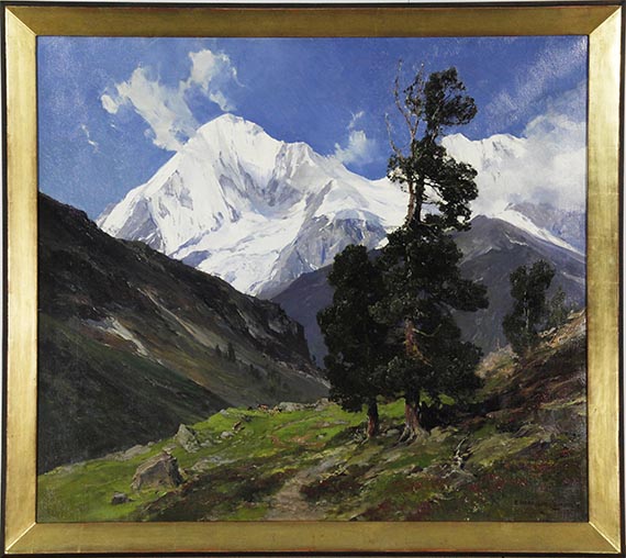 Edward Harrison Compton - Die Königsspitze - Cornice