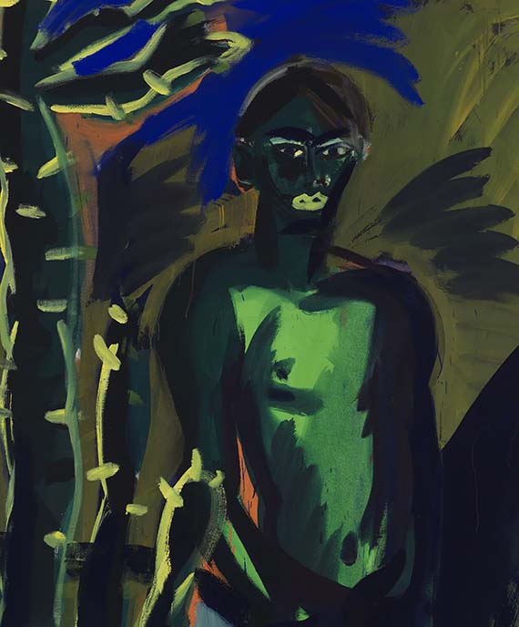 Rainer Fetting - Selbst mit Kaktus - Altre immagini