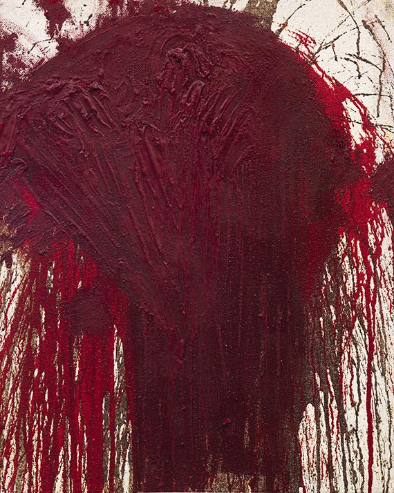 Hermann Nitsch - Schüttbild