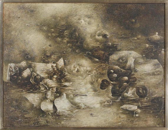 Richard Oelze - Gamen II - Cornice