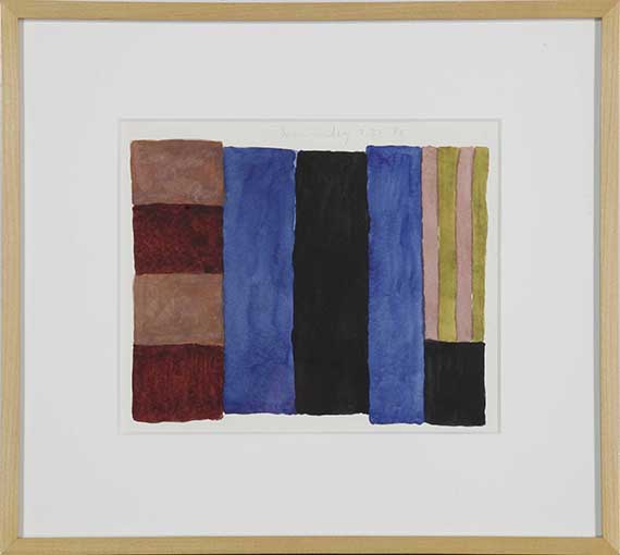 Sean Scully - 7.21.86 - Cornice