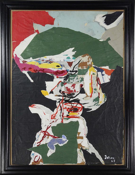 Asger Jorn - La surface des hautes profondeurs - Cornice