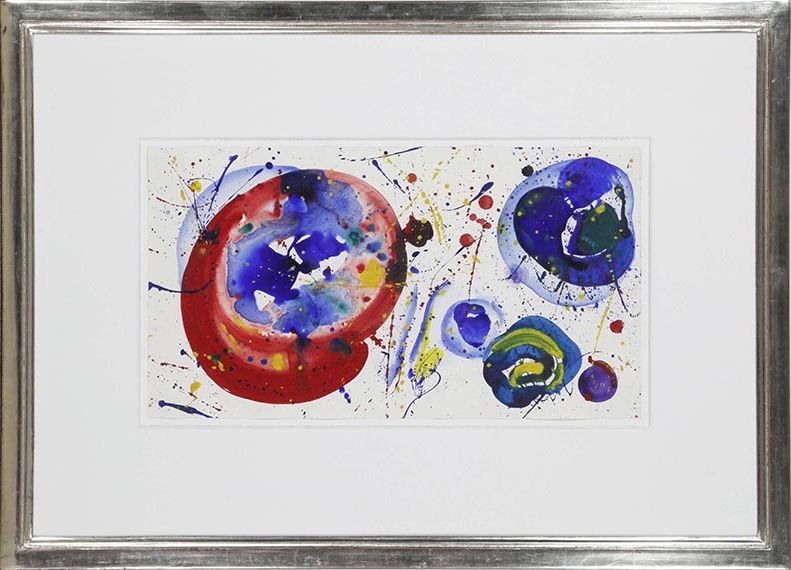 Sam Francis - Tokyo Red Ball (SF62-100) - Cornice