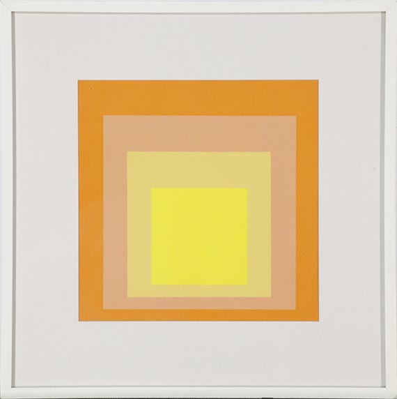 Josef Albers - 3 Bll.: Homage to the Square - Cornice