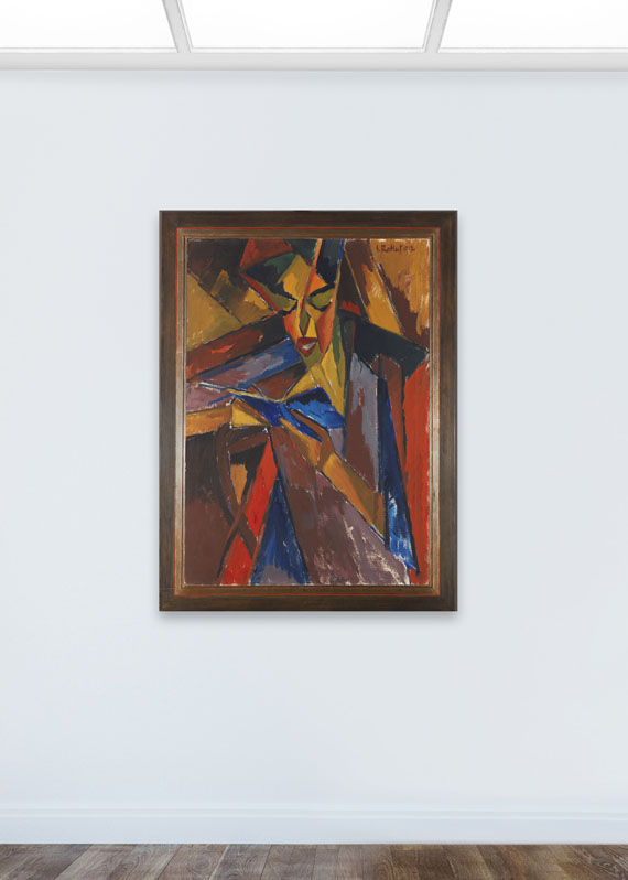 Karl Schmidt-Rottluff - Lesende (Else Lasker-Schüler)