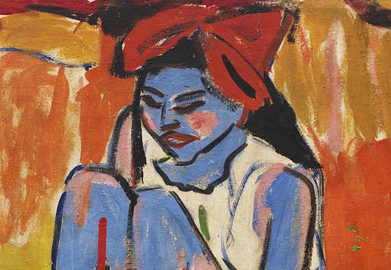 Ernst Ludwig Kirchner - Das blaue Mädchen in der Sonne - Altre immagini