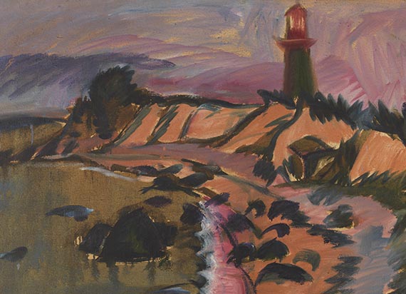 Ernst Ludwig Kirchner - Fehmarnküste mit Leuchtturm - Altre immagini