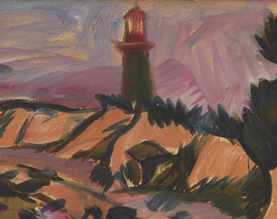 Ernst Ludwig Kirchner - Fehmarnküste mit Leuchtturm - Altre immagini