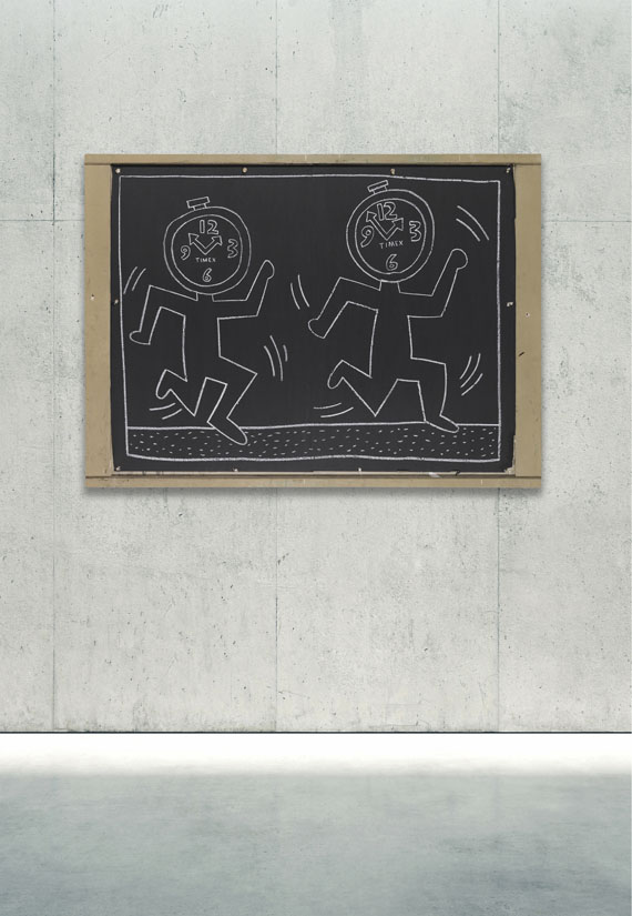 Keith Haring - Subway Drawing
