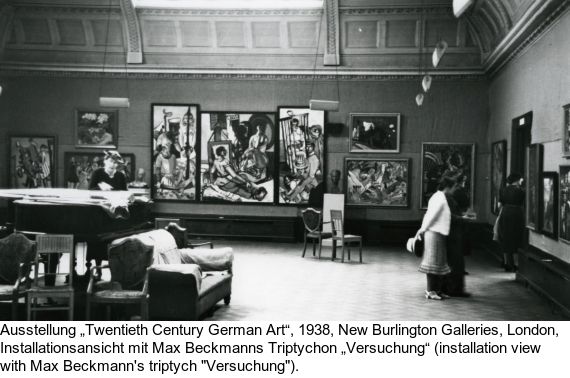 Max Beckmann - Holzsäger im Wald