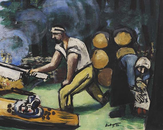 Max Beckmann - Holzsäger im Wald - Altre immagini