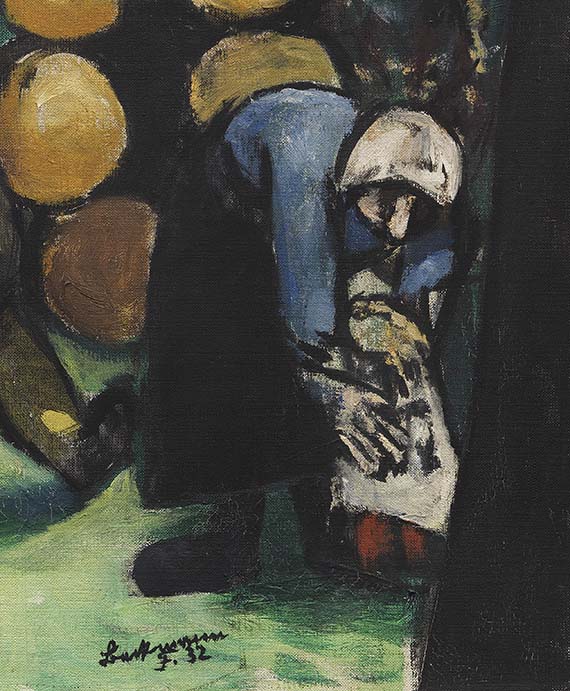 Max Beckmann - Holzsäger im Wald