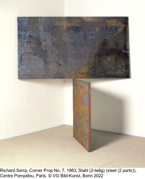 Richard Serra - Corner Prop No. 6 (Leena and Tuula) - Altre immagini