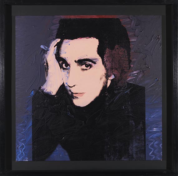 Andy Warhol - Portrait of Anselmino - Cornice