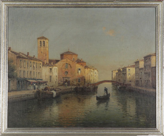 Antoine Bouvard - Venezianischer Kanal - Cornice