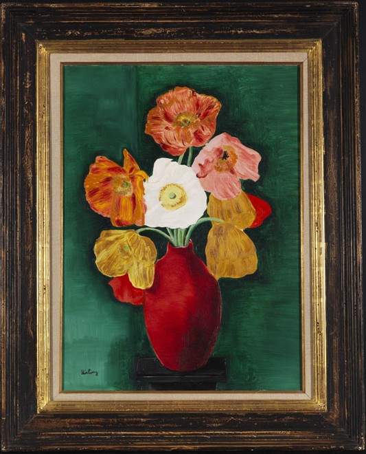 Moise Kisling - Bouquet de Tulipes - Cornice