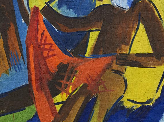 Karl Schmidt-Rottluff - Fischer mit Netzen - Altre immagini