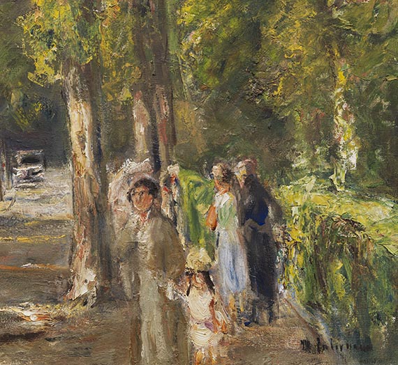 Max Liebermann - Große Seestraße in Wannsee - Altre immagini