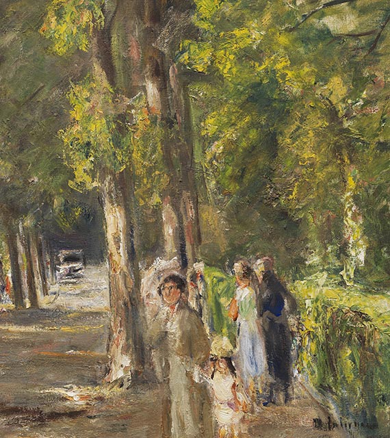 Max Liebermann - Große Seestraße in Wannsee