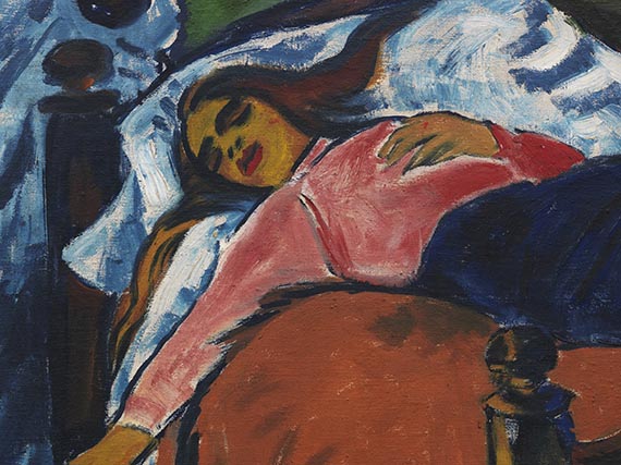 Hermann Max Pechstein - Die Ruhende