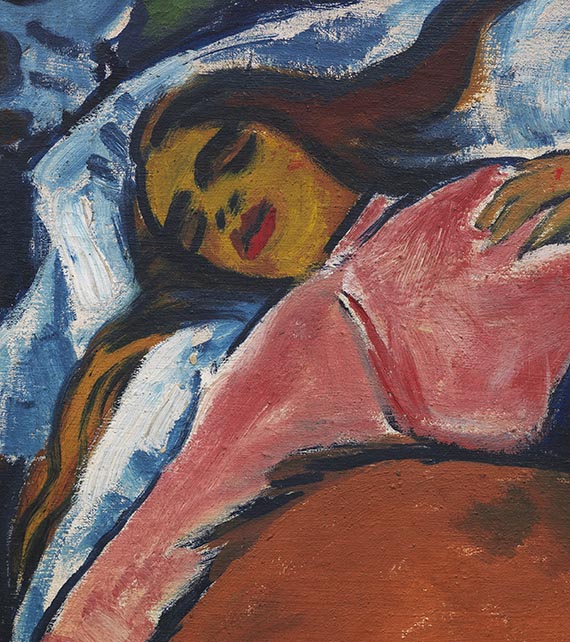 Hermann Max Pechstein - Die Ruhende