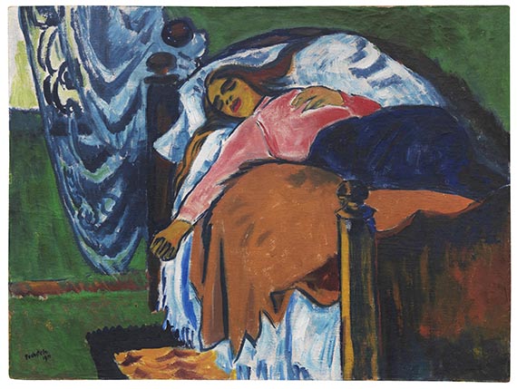 Hermann Max Pechstein - Die Ruhende