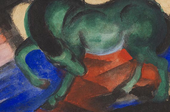 Franz Marc - Grünes Pferd - Altre immagini