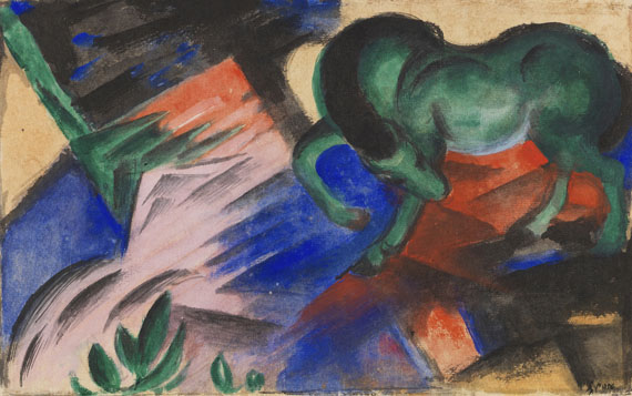 Franz Marc - Grünes Pferd - Altre immagini