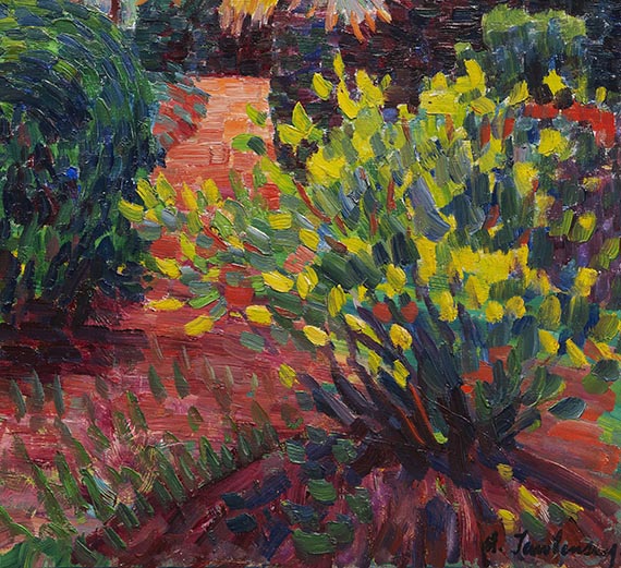 Alexej von Jawlensky - Garten in Carantec