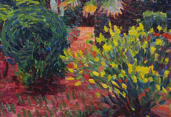 Alexej von Jawlensky - Garten in Carantec