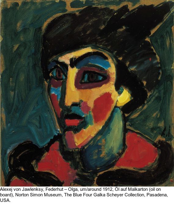 Alexej von Jawlensky - Mädchen mit Zopf - Altre immagini