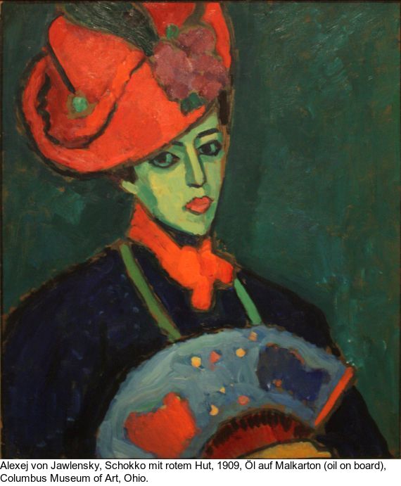 Alexej von Jawlensky - Mädchen mit Zopf - Altre immagini