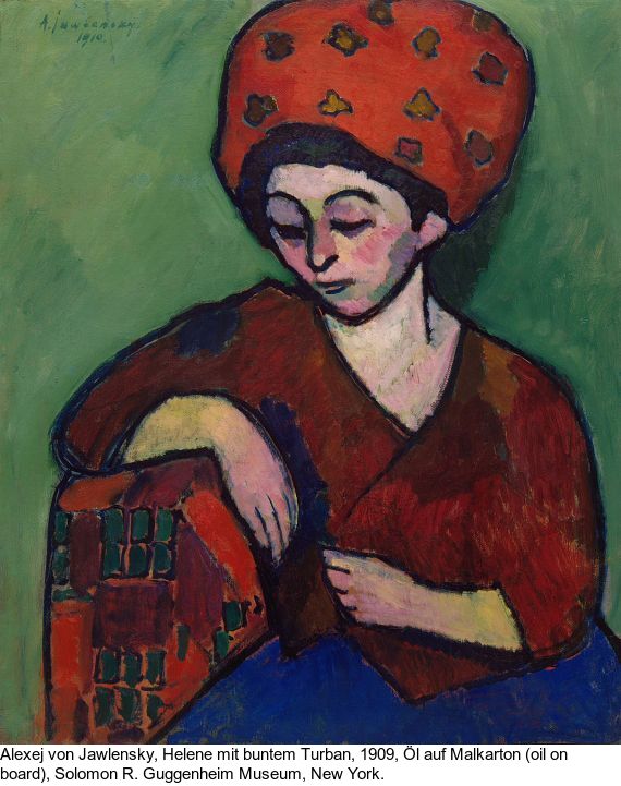 Alexej von Jawlensky - Mädchen mit Zopf - Altre immagini