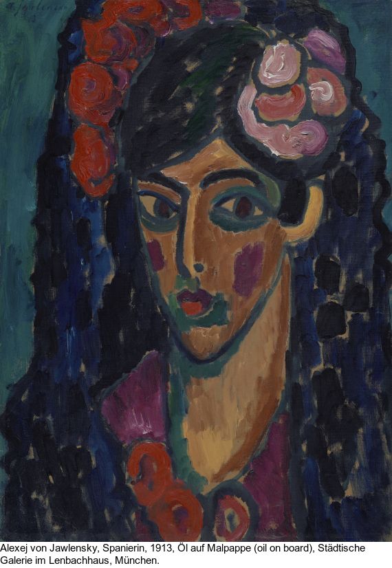 Alexej von Jawlensky - Mädchen mit Zopf - Altre immagini