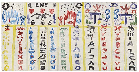 A. R. Penck (d.i. Ralf Winkler) - Ohne Titel