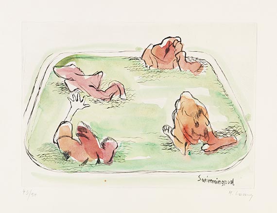 Maria Lassnig - 7 Kupferstiche - Altre immagini