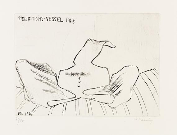 Maria Lassnig - 7 Kupferstiche - Altre immagini