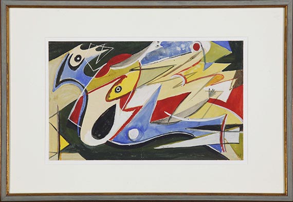 Ernst Wilhelm Nay - Seejungfrau - Cornice